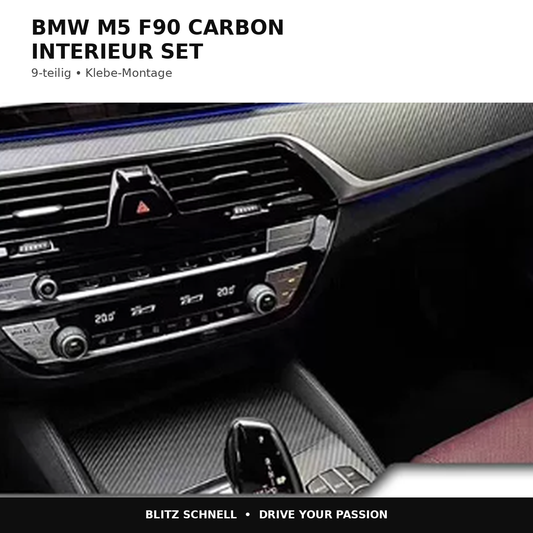 BMW M5 F90 Carbon Interieur Set 9-teilig – Übersicht