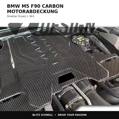BMW M5 F90 Carbon Motorabdeckung – Übersicht
